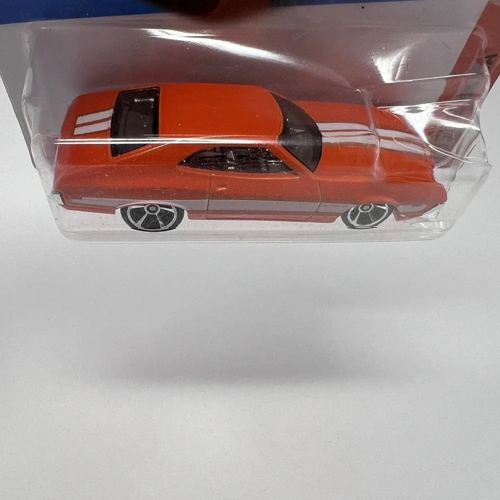 2022 Hot Wheels #250 Muscle Mania 10/10 '72 FORD GRAN TORINO SPORT Orange w/MC5s